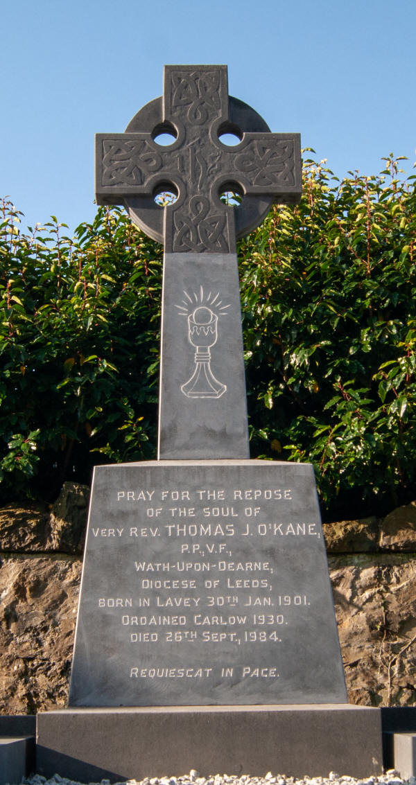 Rev Thomas O'Kane Grave Lavey Parish Co Derry Ireland