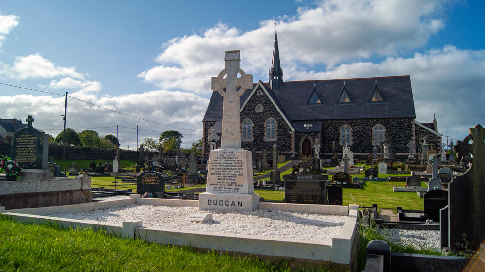 Duggan E Plot - The New Graveyard Lavey Parish Co Derry Ireland