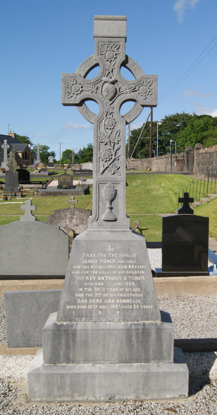 Toner Rev Donnelly Plot Priest - The Old Graveyard Lavey Parish Co Derry Ireland