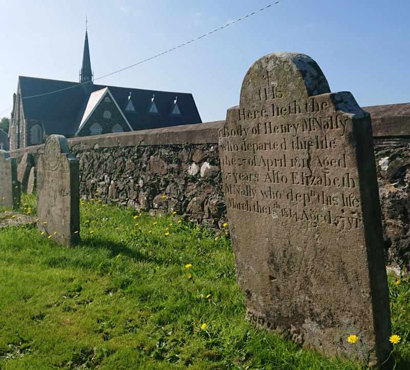 McNally E Plot The OLd Graveyard Lavey Parish Co Derry Ireland