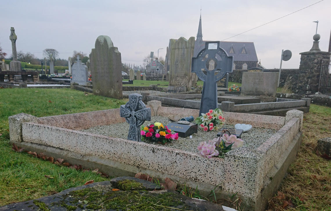 O'Neill P Grave - The Old Graveyard Lavey Parish Co Derry Ireland