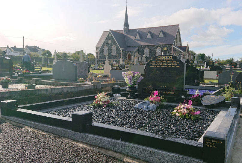 McCloy JF Plot - The New Graveyard Lavey Parish Co Derry Ireland