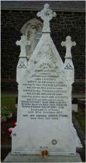 O'Kane Lafferty Plot - The New Graveyard Lavey Parish Co Derry Ireland