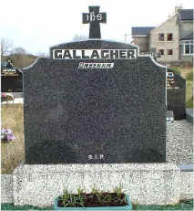 Gallagher Headstone