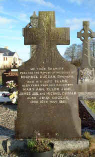 Duggan J Plot - The New Graveyard Lavey Parish Co Derry Ireland