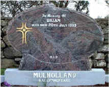 Mulholland Brian Grave The Old Graveyard Lavey Parish Co Derry
