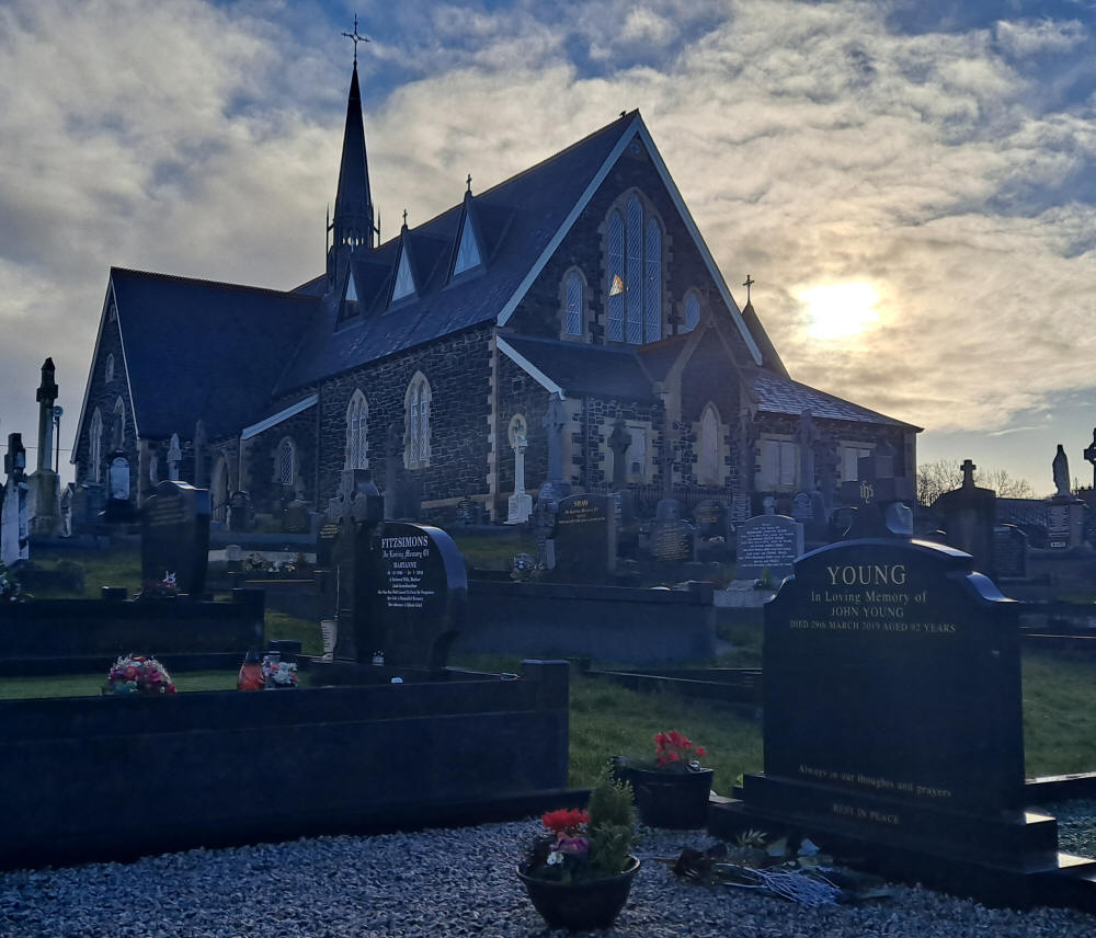 Young John Grave - The New Graveyard Lavey Parish Co Derry Ireland