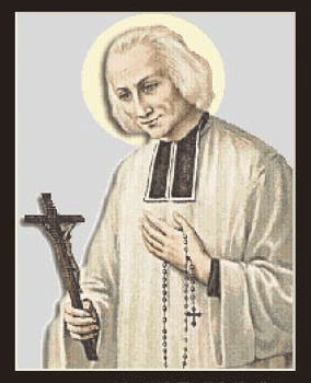 Cross Stitch Pattern - PDF - Saint John Vianney : El Camino Real