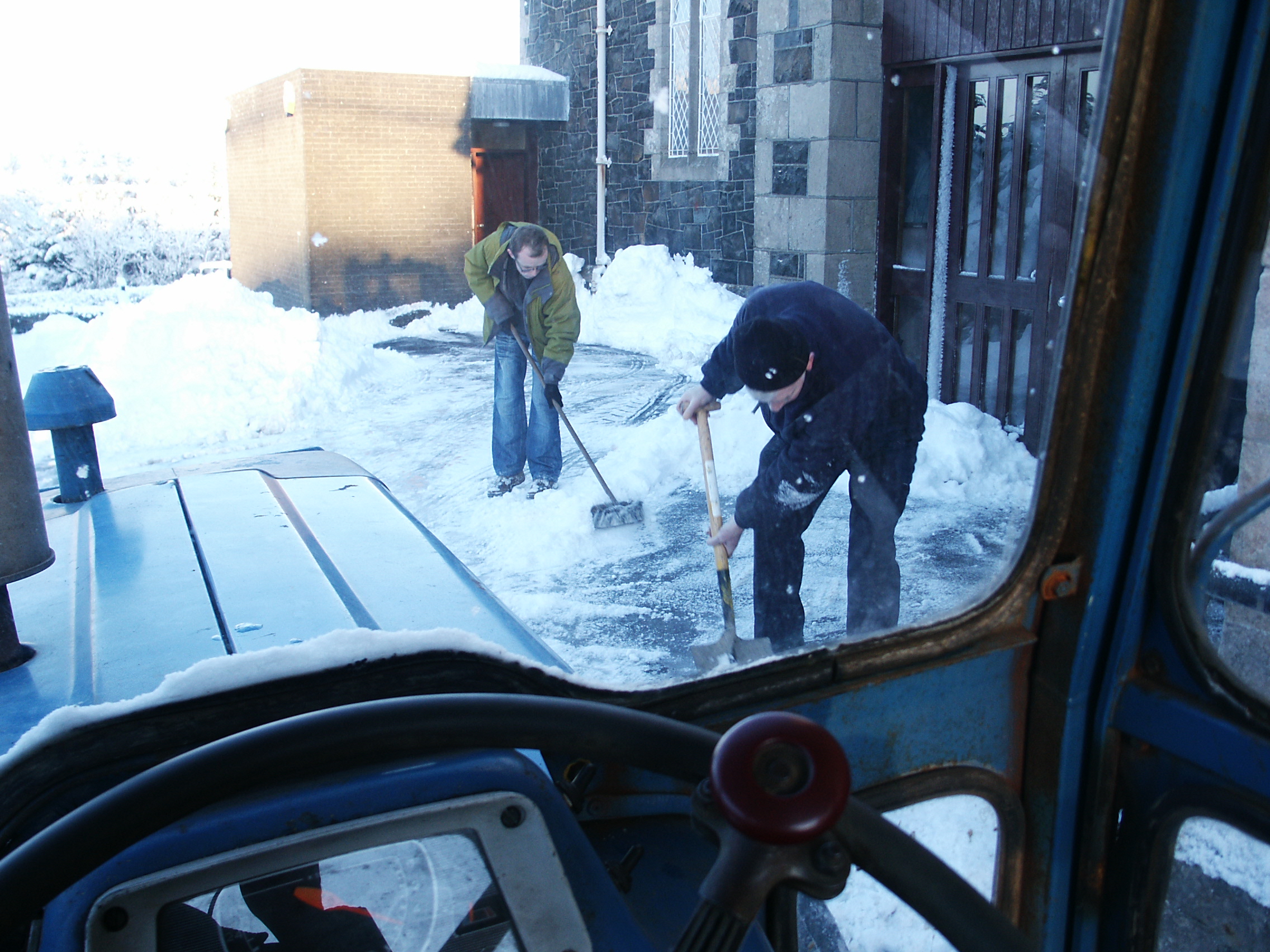 Snow 2010 Saint Mary Chapel Lavey Parish Co Derry Ireland