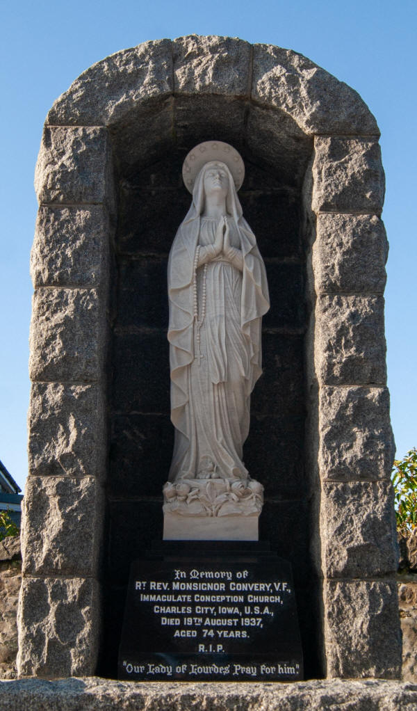 Rev Monsignor Convery Grave Grotto Lavey Parish Co Derry