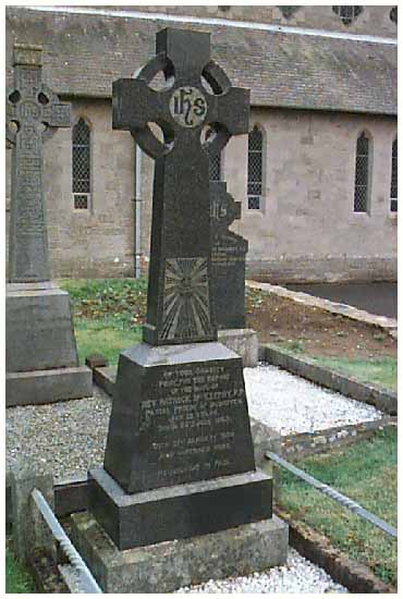 Rev Patrick McKeefry PP grave Dungiven.