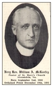 Rev William A McKeefry